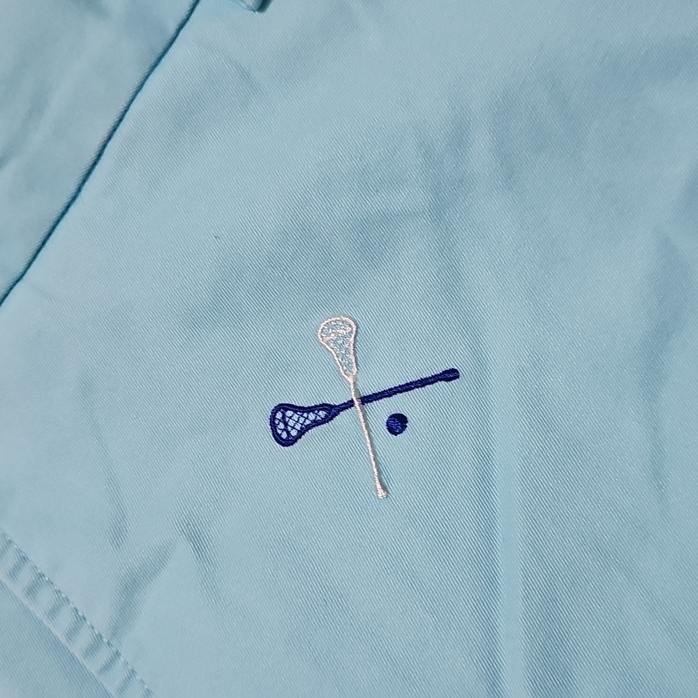 NWT Vineyard Vines Pool Side 7 Inch Lacrosse Embroidered Breaker Shorts Sz 40 - Picture 4 of 7